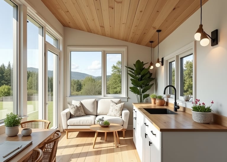 tiny house iç dizaynı