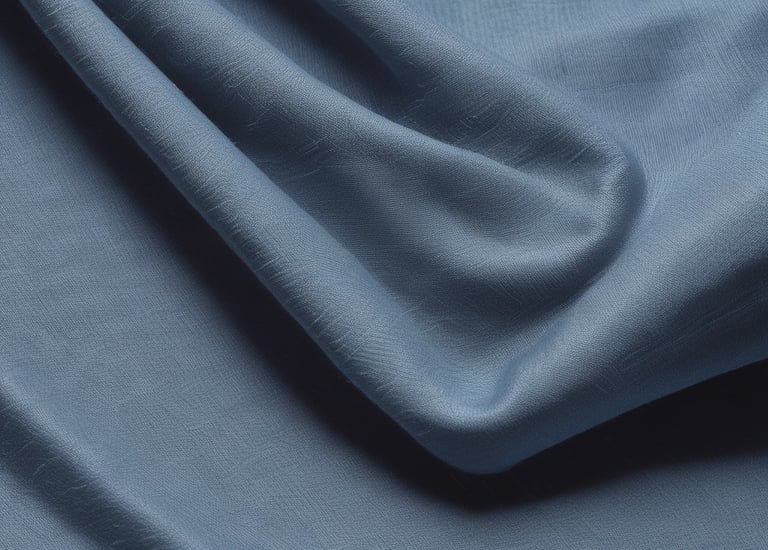 Comfort fit pants displayed on a mannequin in a bright workshop.