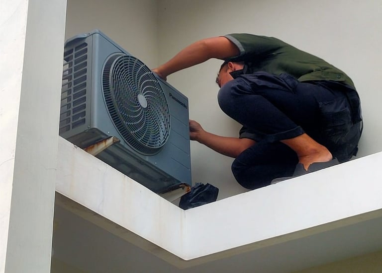 service, cuci, pasang, dan jual beli AC bekas untuk rumah, kos, toko, dan kantor Di Wates,Kulonprogo