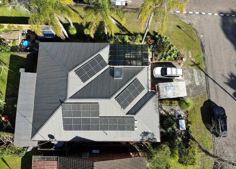 roof of house