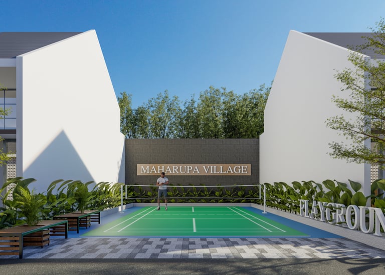 Playground dan lapangan olahraga