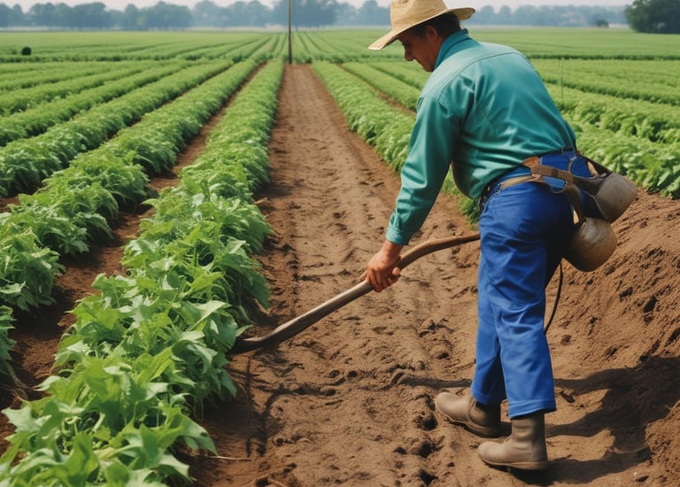 A bustling indoor market scene featuring a variety of crates and containers used for storage and transport. The market is filled with signs written in Japanese, hanging from above, adding to the authenticity and cultural vibe of the setting. The floor is wet, suggesting recent activity or cleaning. Workers are seen in the midground, busy with their tasks in this organized yet crowded space.