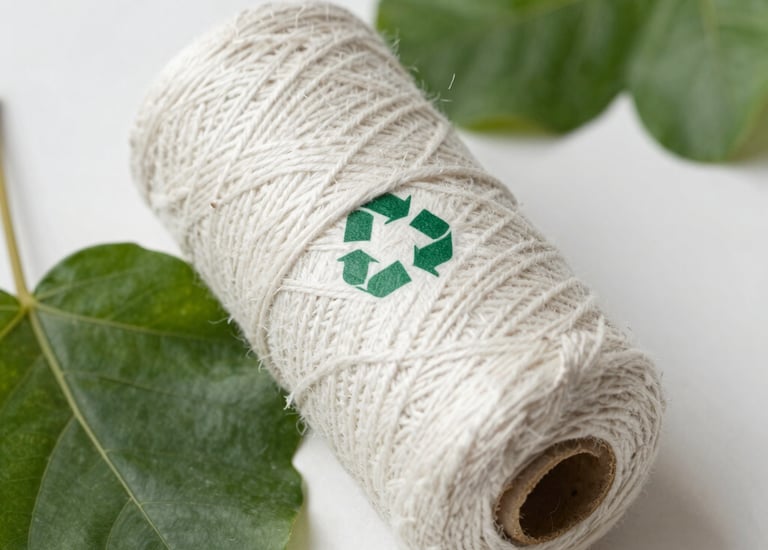 woman in black jacket holding green banner