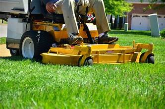 Mowing, edging, weed whacking, and blowing lawns is a key part of maintaining a beautiful lawn.