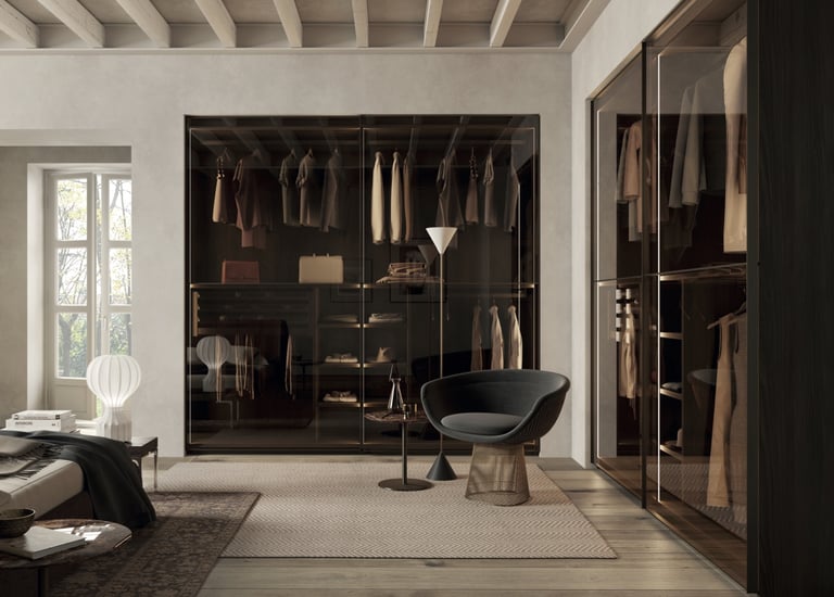 Dressing fait pour une maison a Genève par Ital agencements