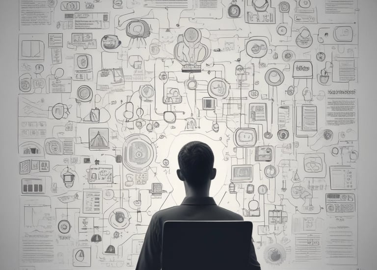 A man is standing on a stage in front of a backdrop with the text 'Social Media Marketing World'. He is wearing a patterned shirt and white pants, gesturing as he speaks. There is a podium with a microphone and two books on it. An audience is seated and listening attentively.