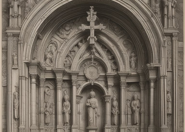 A team brainstorming session with colorful sticky notes on a wall.