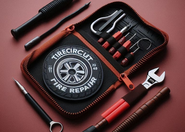 Parches Vermar reparacion llantas y herramienta