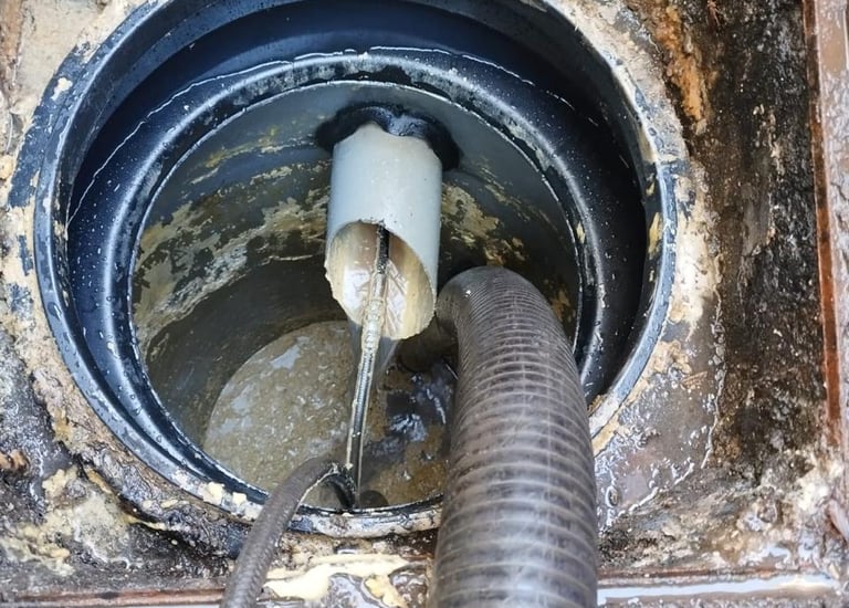 vidange de bac à graisse 974