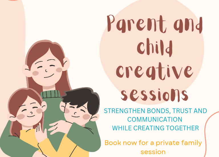 a parent and child are shown with the words parent and child