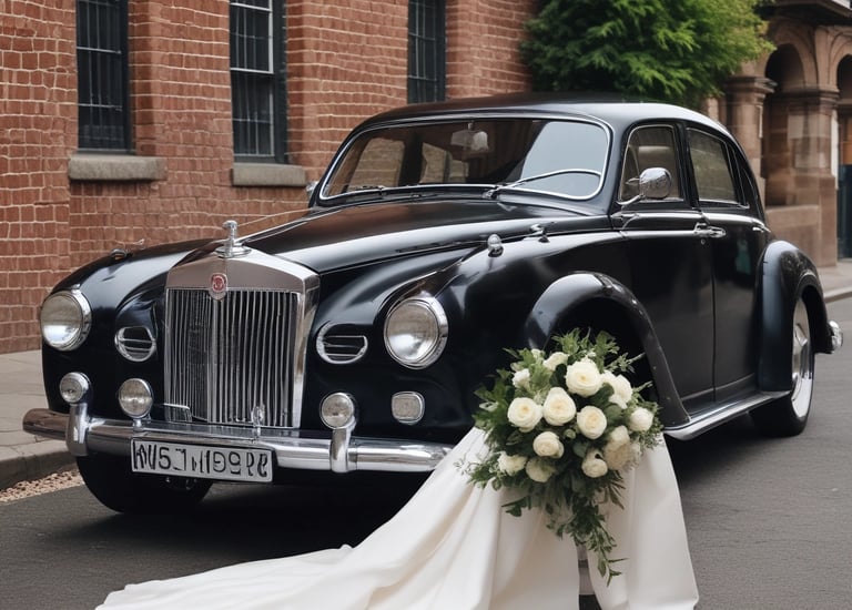 A red and white tour bus travels along a brightly lit city street at night. The buildings in the background feature illuminated windows showcasing mannequins in the display with signs in an Asian script. A person rides a scooter alongside the bus, and the scene is vibrant with an urban nightlife atmosphere.