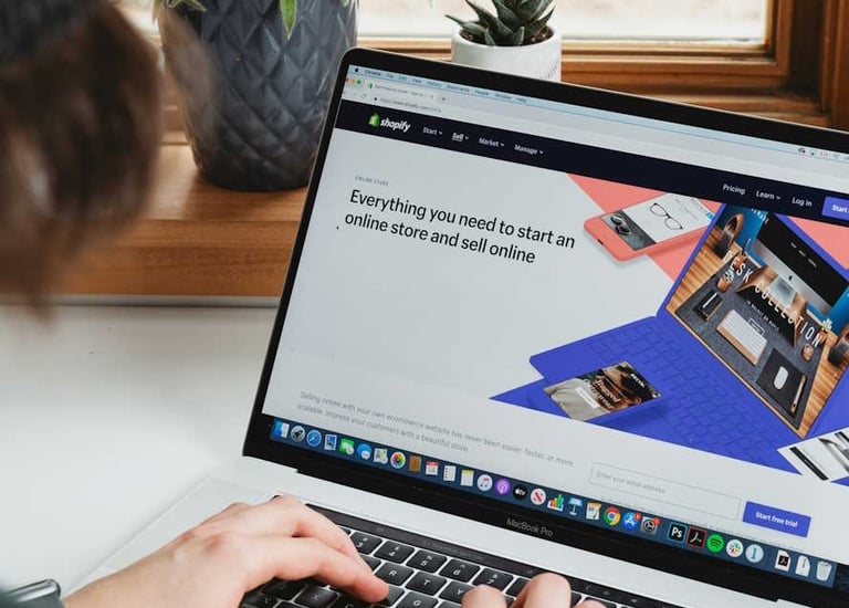 Shopify Ecommerce Website
