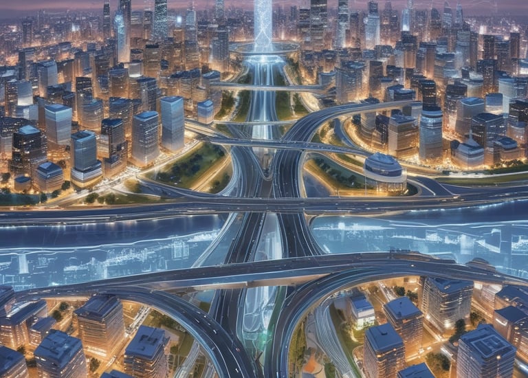 A digital rendering of an electronic circuit board, with a central black chip featuring the text 'CHAT GPT' and 'Open AI' in gradient colors. The background consists of a pattern of interconnected triangular plates, illuminated with a blue and purple glow, adding a futuristic feel.