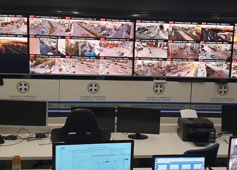 Athens Traffic Control Surveillance