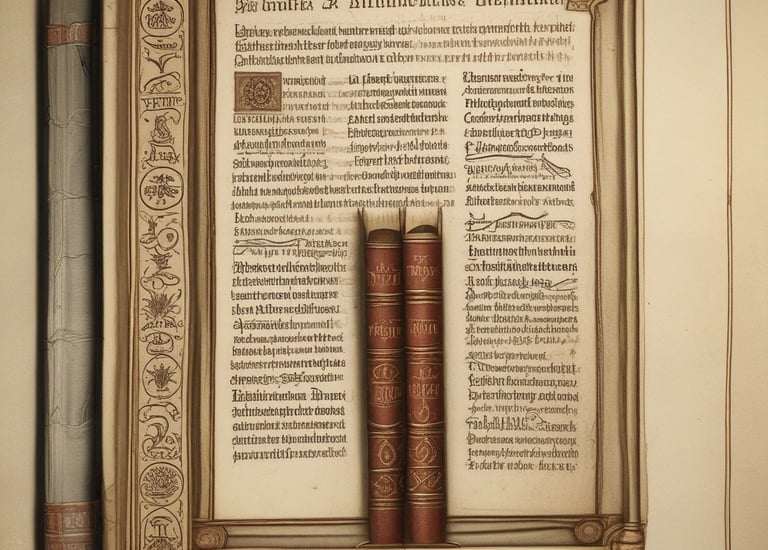 Close-up of official documents stamped with a regulatory seal.