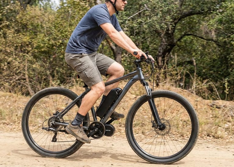 Bicicleta eléctrica con kit bafang