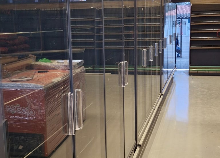 Camara fria supermercado