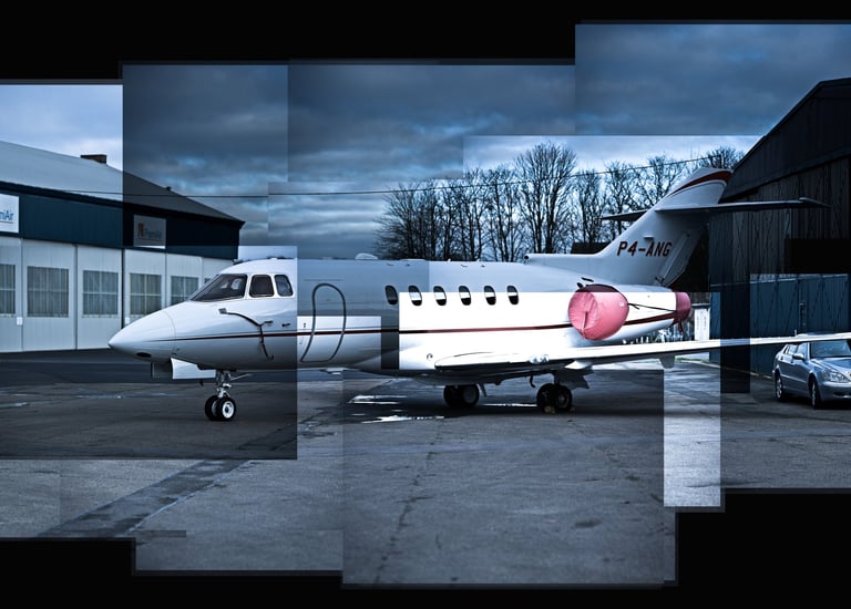 A Joiner photo of a private jet