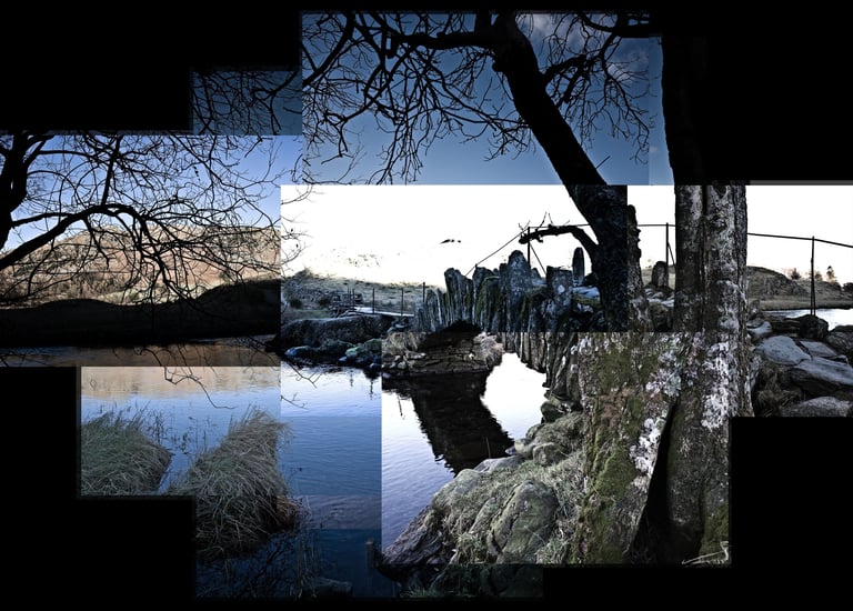 A joiner photo of the Lake District