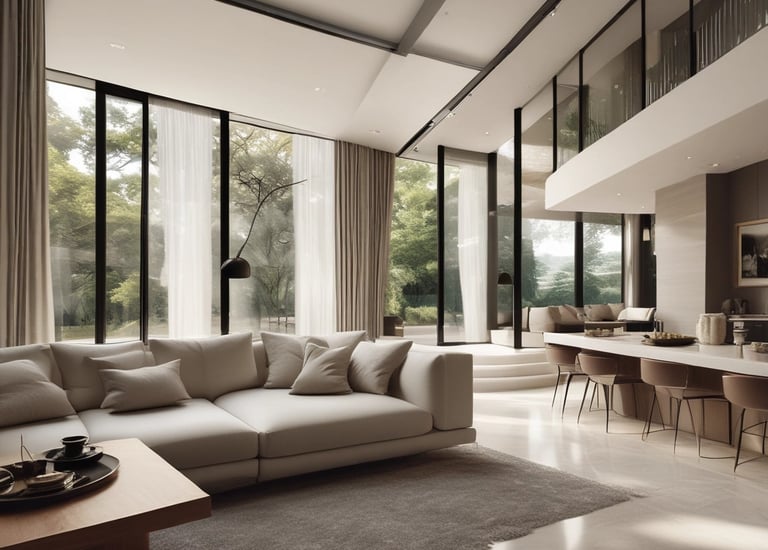 A market stall displaying an array of natural hair and skincare products, including bottles, jars, and soap bars. Promotional signs indicate offerings such as natural hair treatments, sprays, and soap. The products are neatly arranged on wooden blocks and layered fabric, with a variety of colors and branding labels visible.