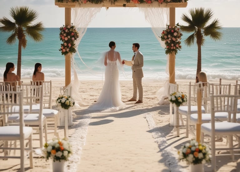 Mr and Mrs signage