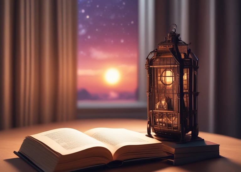 A close-up shot of a worn paperback book titled 'Out of the Silent Planet' by C.S. Lewis, resting on a wooden surface. In the background, the spine of another book is visible but out of focus.