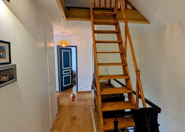 Escalier à Saint Cast le Guildo