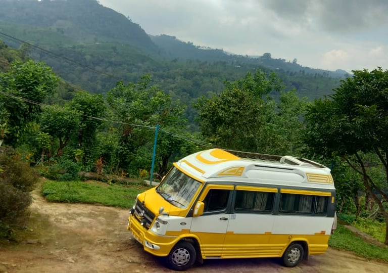 20-seater Tempo Traveller for group travel needs