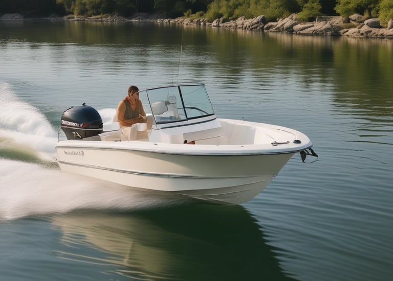A classic car with a shiny exterior is prominently displayed. The vehicle features iconic detailing such as a front grille emblem and retro wheels. Nearby, another vintage car can be partially seen. The image is in black and white, highlighting the car's sleek lines and design.