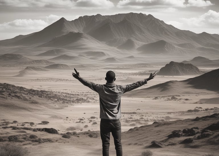 A map illustrating the global African diaspora.