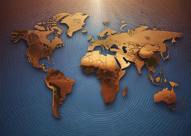 A vibrant collage representing diverse African diaspora stories.