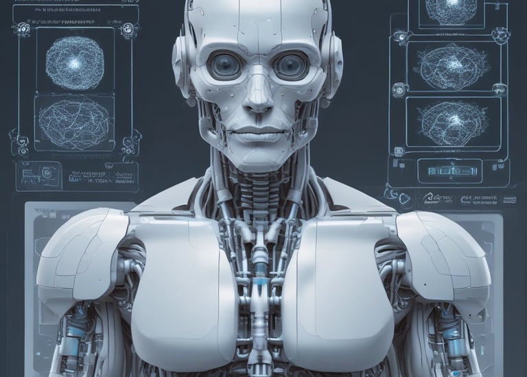 A 3D printer creating a prototype in a workshop.