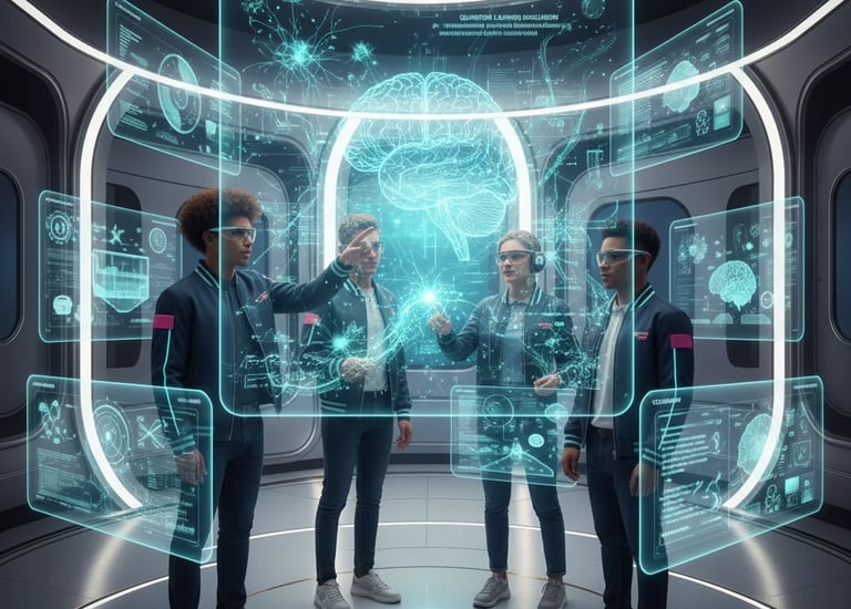 students learning AI at hartron faridabad