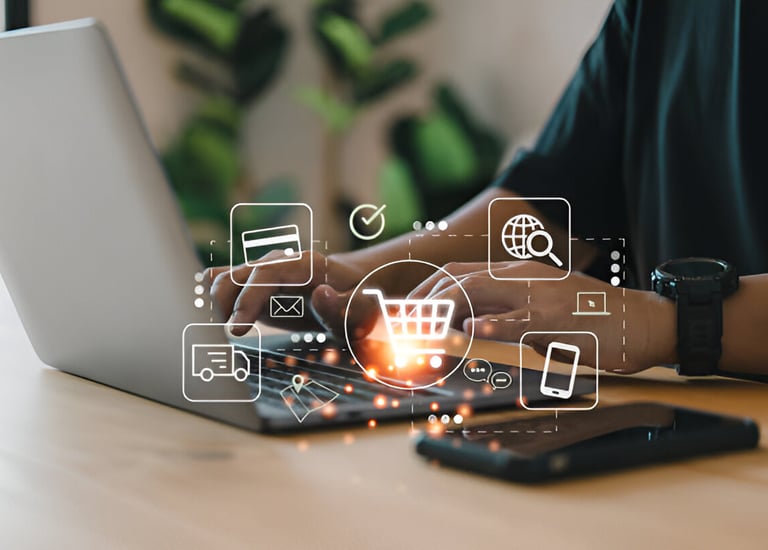 Ecommerce setup with digital snappy