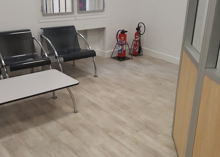 Accueil médical rénové