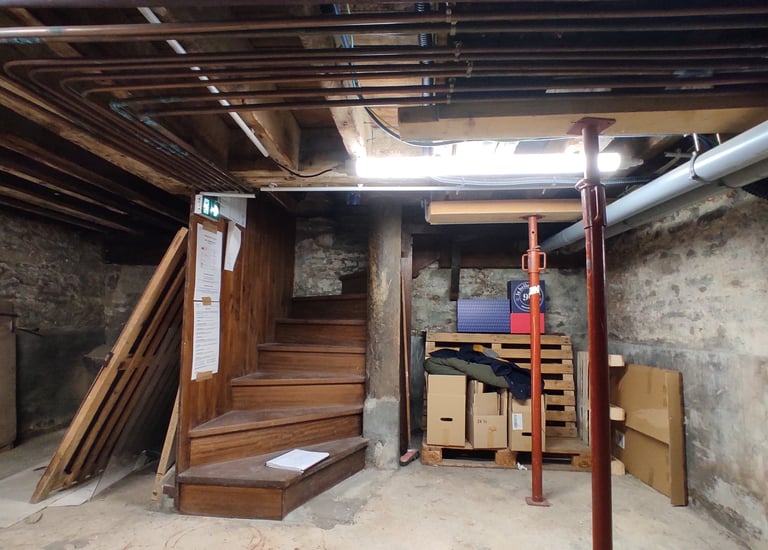 arbeo cherbourg manche calcul étude plancher bois structure existante poutre en bois renfort