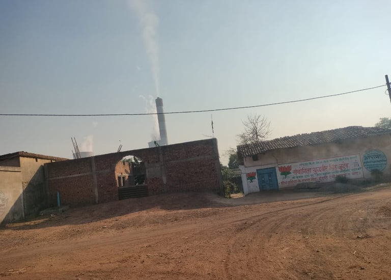 Villagers go to DB Power Plant Badadarha for their livelihood