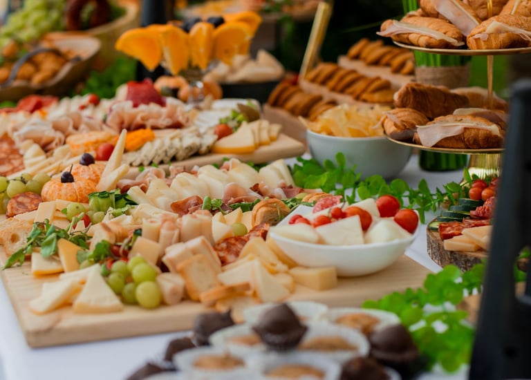 Menus de catering para eventos e festas - Só Pula, Eventos, Animação e Catering