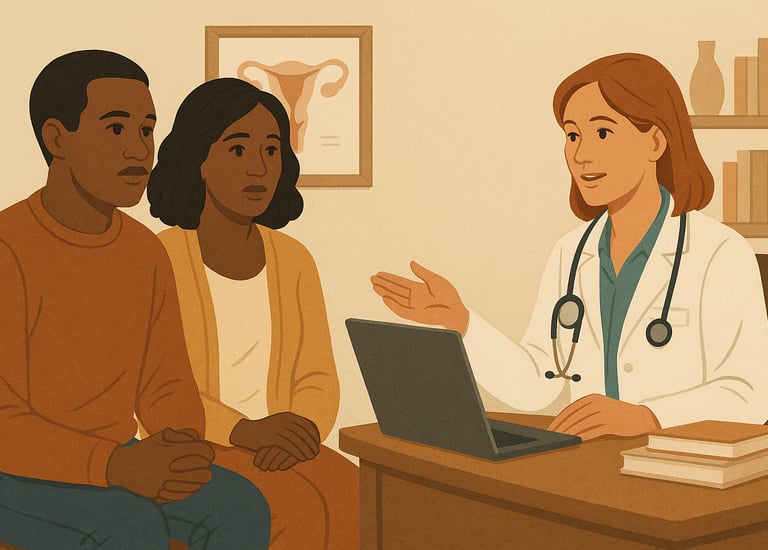 IVF Diagnosing and testing