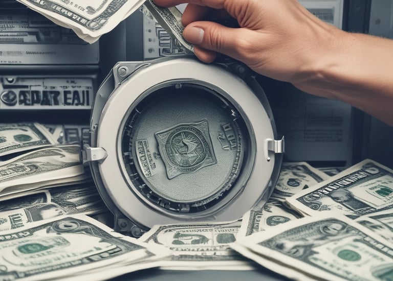 A modern glass building with sleek architectural design. The structure features a prominently displayed sign with the name 'Deloitte' in large, white letters. The facade consists of reflective glass panels, adding a contemporary aesthetic to the building. The sky in the background is clear and blue, enhancing the overall urban setting.
