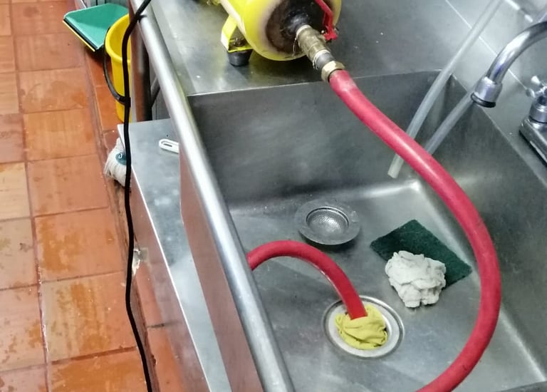 Sondeo de lavaplatos