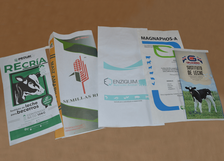 sacos y bolsas de papel kraft multicapas