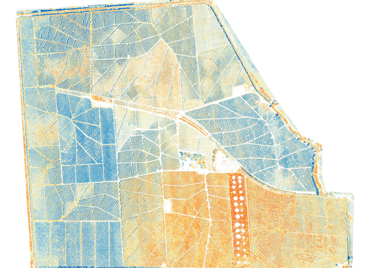 Agriculture plot survey