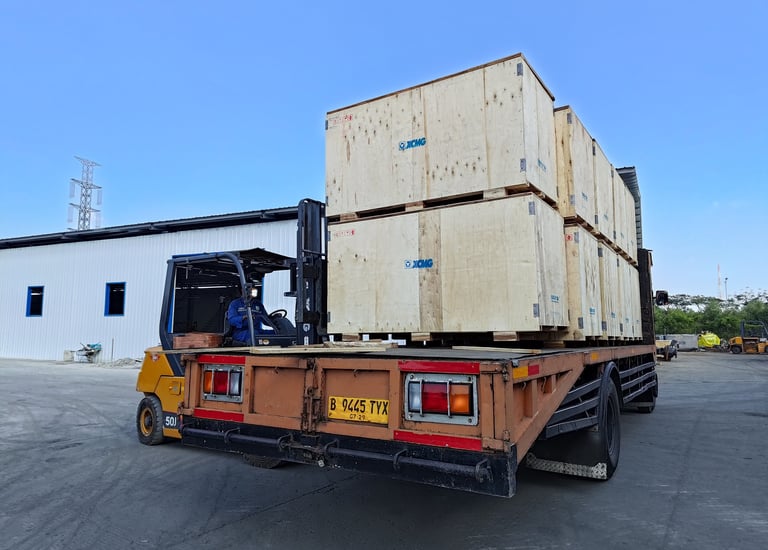 samudra biru mandiri, packing, palet plastik, palet kayu, box kayu, logistik