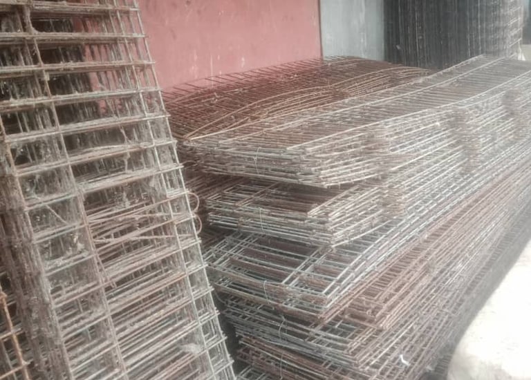 Fairly used battery cage