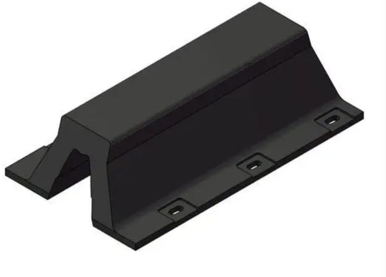 Apoyo en neopreno para muelles