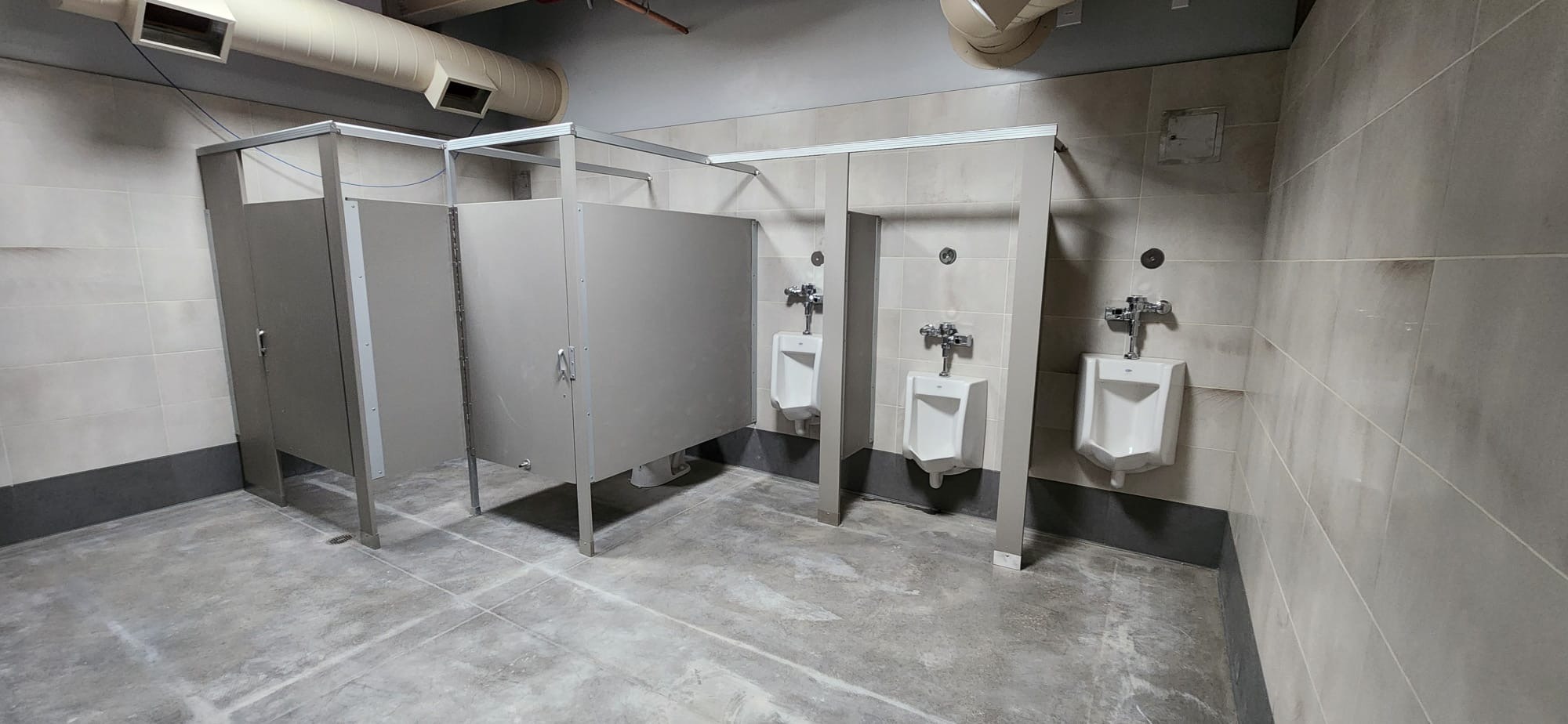 Plastic Laminate Toilet Partition Installation