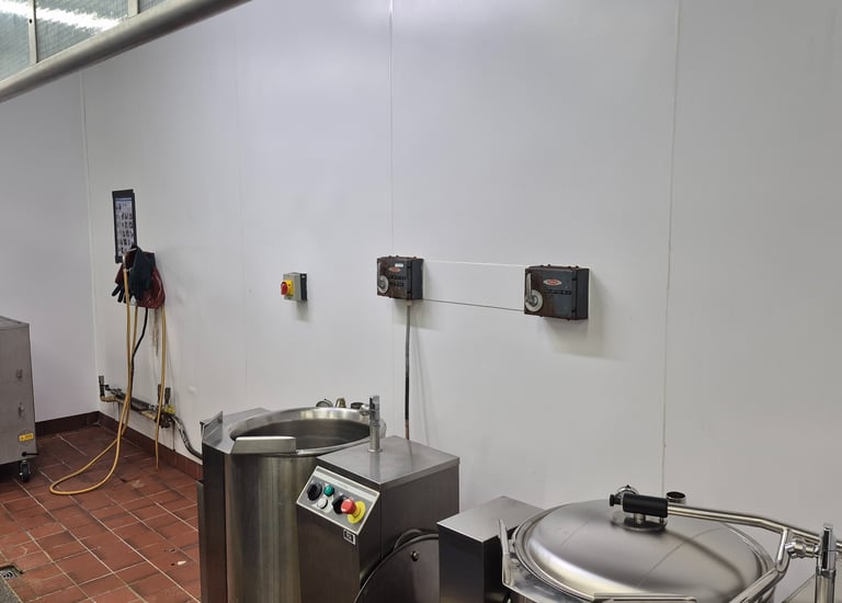 Hygienic cladding system