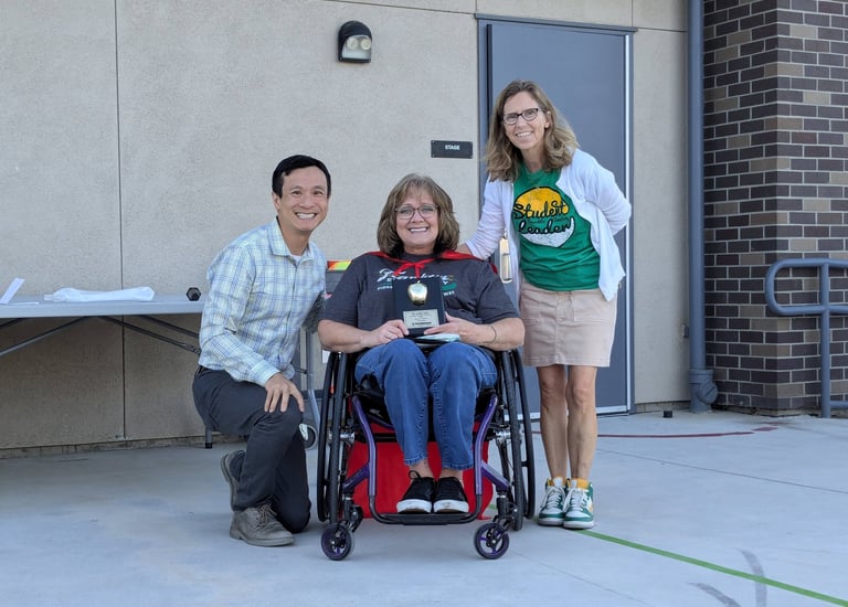 2024 Elk Grove Education Superhero Award sponsored by Huntington Learning Center