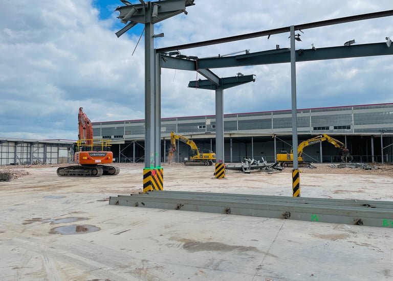Propping during deconstruction